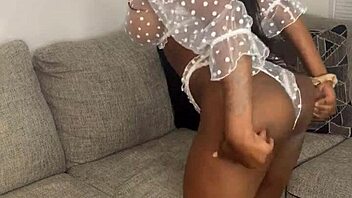 ebony divine fat cosplay goddess bounces fake tits ass