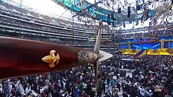 gunther sheamus drew mcintyre battle intercontinental title wrestlemania 39 chaos