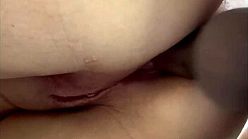 Bold Huge Cock Destroys Brazilian Milf Ass in Anal Creampie