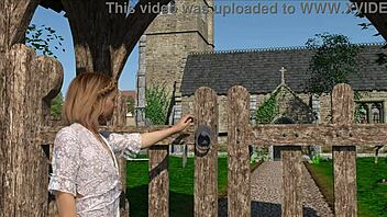 Play with translucydity's small tits in crossdressing fun