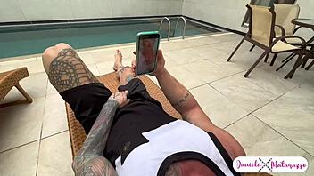 Sultry Brazilian's Wild Sheer Motel Porn In Luxury Carioca Hideaway Complete