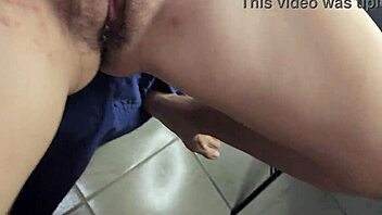 Latina college cutie moans in juicy wet pussy creampie play