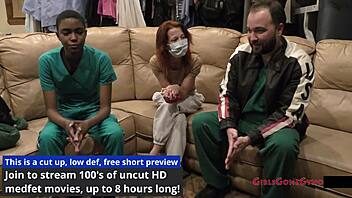 Which Latex Gloves Fit Nurse Jewel's Tanned Tits Best!