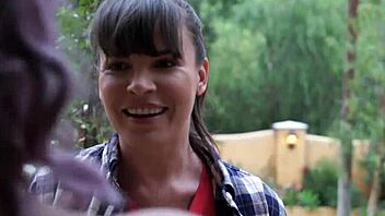 gorgeous lesbian milf fingers adorable dyke's wet pussy hard