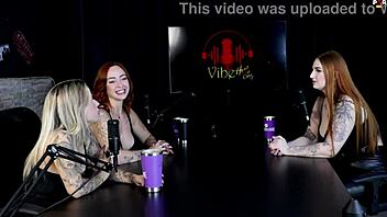 Ingridi Victoria's naughty interview spills into wild group play on Porn Cast Brazil