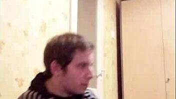 Gergely Molnar poses cutely in bedroom watching videos