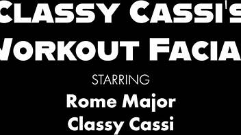 curvy brunette rims big black cock before doggystyle pounding