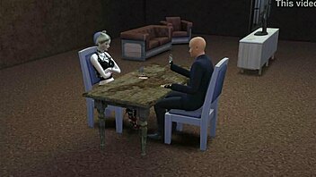 Lex Luthor Pounds Harley Quinn's Tight Pussy in Wild Sim 4 Parody