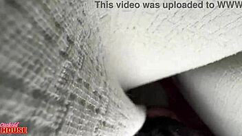 Plus size wife wakes horny alone after husband leaves work