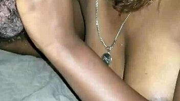 Oh baby, Parislove2019's sexy ebony lips worship my monster cock!