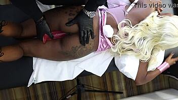 Sindareler cums hard midnight office desk pussy toys vibrator orgasm