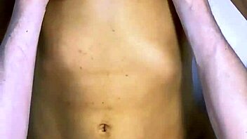 cheating teen girlfriend and friend laugh kiss in kitchen creampie fun