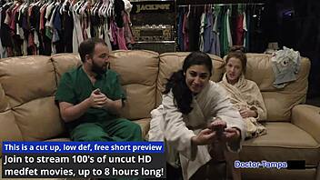 dr tampa humiliates jasmine roses in immigration physical!