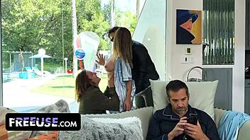 free use milf family shares big tits thanksgiving doggystyle pounding