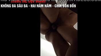 Vietnamese babe moans from intense rear pounding pleasure