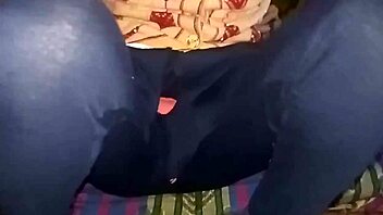 Stuck in wardrobe neighbor girl gives deep blowjob closeup cumshot