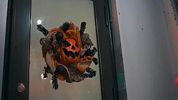 Roxie Sinner Swallows Monster Cock Zombie Halloween Creampie