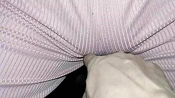 shy homemade teen babe fingers wet hairy pussy solo