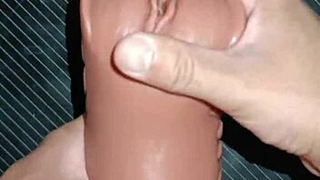 intense anal pounding and toy ass-to-mouth suck