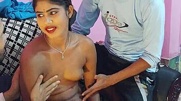 Beautiful Horny Bengali Babe's Threesome: Hanif, Sumona, Manik Pound Her Hard