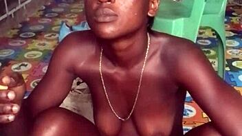 Damn, watch that crazy bitch twerk naked before slamming her big dildo deep in ass and pussy!