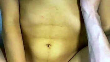 cheating teen girlfriend and friend laugh kiss in kitchen creampie fun