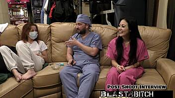 blaise celeste sucks cock and takes pov cum blast