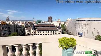 park girl macarena lewis fucked hard pov in barcelona