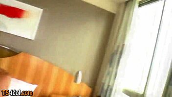 Tranny slut gets massive facial spunk overload 😈💦