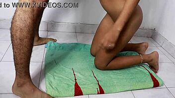 hot teen stretches yoga, begs cock deep inside now!