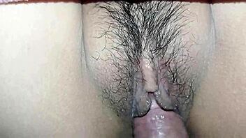 shy homemade teen babe fingers wet hairy pussy solo