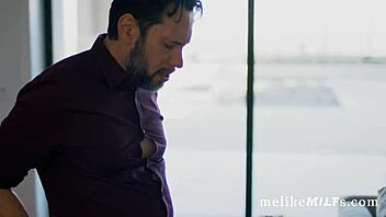 Sexy Black August Skye Swallows Tommy Pistol Deep In Wet Cunt