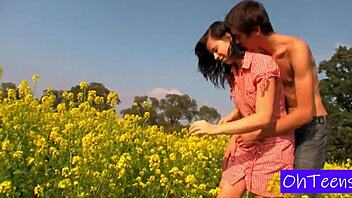 branislava and filip sneak outdoor public college fun