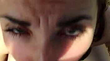 sweet home bj explodes into wild forest facial cumshot adventure