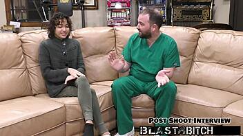 Brooklyn Rossi sucks fucks and takes huge cum blast pov