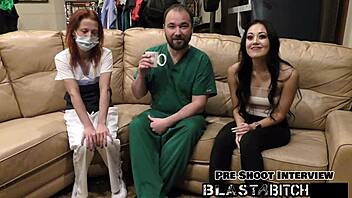 blaise celeste sucks cock and takes pov cum blast