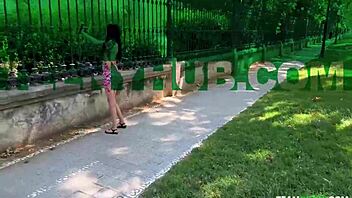 park girl macarena lewis fucked hard pov in barcelona
