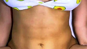 cheating teen girlfriend and friend laugh kiss in kitchen creampie fun