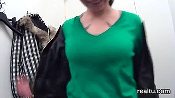 imagine stripping this czech teen in mall before hardcore pov banging?