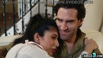 Penelope Woods petite latina enjoys intense fucking session