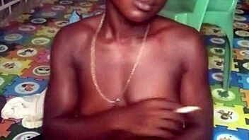 Damn, watch that crazy bitch twerk naked before slamming her big dildo deep in ass and pussy!