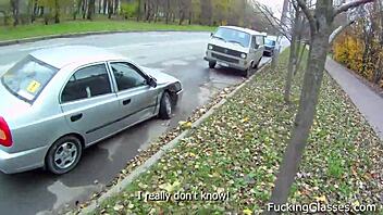 Hailey's casual anti-stress teen blowjob ends in facial cumshot