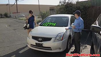 you tied me up whipped my big tits choking rough for that cheap car ride?