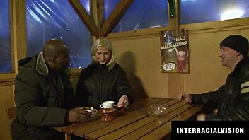 Horny Babe Pussy Licked by BF While BBC Pounds Her Ass Anally Sideways