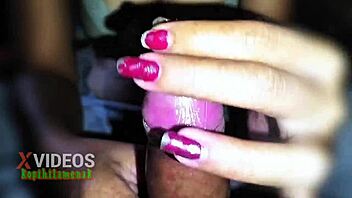 my new maid jerks cock so damn good