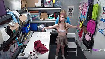 I stole shoes now he rams big black cock deep hornythief