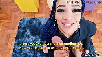 innocent 18yo student first blowjob homemade fun