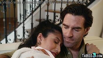 Penelope Woods petite latina enjoys intense fucking session