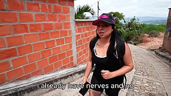 big ass latina gets rough fuck after city pickup help