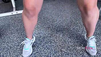 Jessie Rogers gymnast ass stretched by Donnie Rock